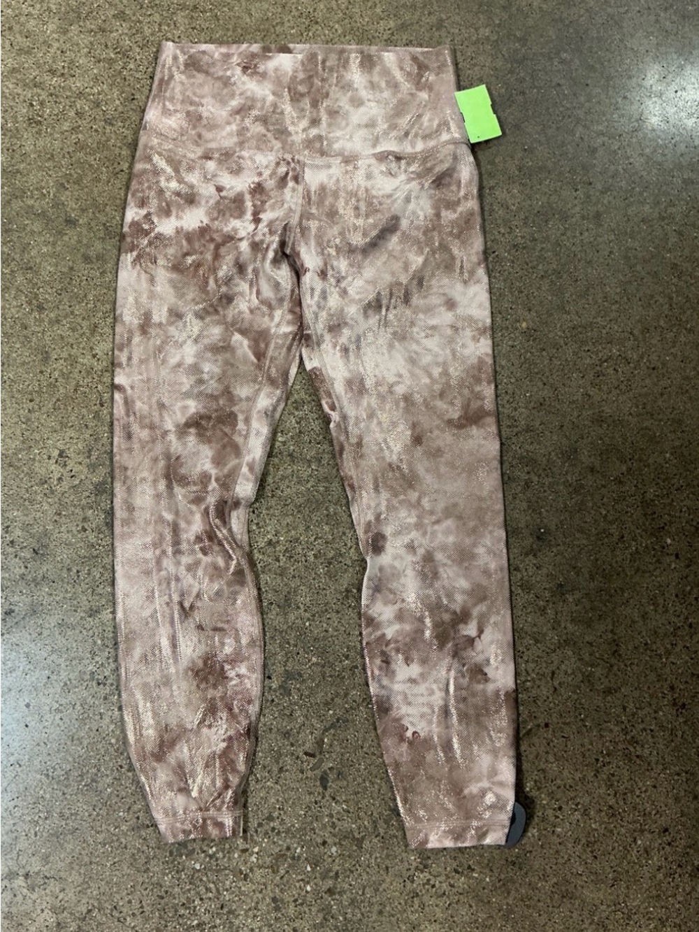lululemon athletica Kids Mauve Tie-Dye Leggings